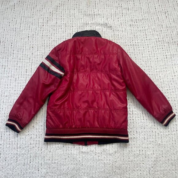 Womens Vintage Motorcycle Style Puffer Jacket - Size XS - Picture 3 of 4